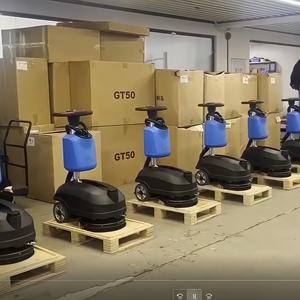 スクラバー洗浄機商業用小型バッテリー床電気洗浄機 - Product Image 3