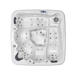 JOYSPA bain à remous de luxe <span class=keywords><strong>plug</strong></span> <span class=keywords><strong>and</strong></span> <span class=keywords><strong>play</strong></span> pour 5 personnes dans un jacuzzi au sol avec chauffage <span class=keywords><strong>spa</strong></span> - Product Image 1