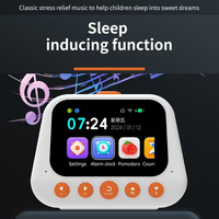 Réveil intelligent N2 AI avec assistant vocal pour enfants, chat AI, minuteur, compte à rebours, prévisions météo, encyclopédie, questions et réponses, lecteur MP3