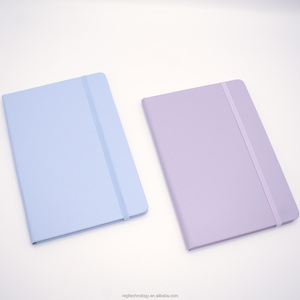 A5 Macaron Máy Tính Xách Tay Với 100 Sheets Biểu Tượng Tùy Chỉnh Phong Cách Kinh Doanh Bìa Cứng Da Bìa Cho Sinh Viên Văn Phòng Notepad-Bán Buôn - Product Image 3