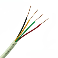 Câble téléphonique rond à 4 conducteurs
