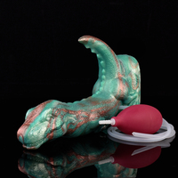FAAK Factory Direct Sales New Launch Dinosaur Shaped Dildo Anal Plug Soft Fun Juguetes para adultos para hombres y mujeres
