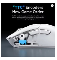Souris sans fil Attack Shark R1, souris de jeu BT, souris virale testée par des influenceurs, capteur PAW3311, taux de réponse de 1000 Hz