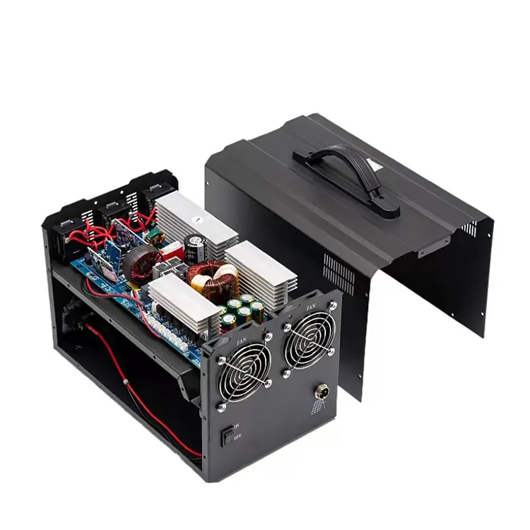 Power Station PCB case without batteries mppt charger board diy power station case ac power battery with accessories