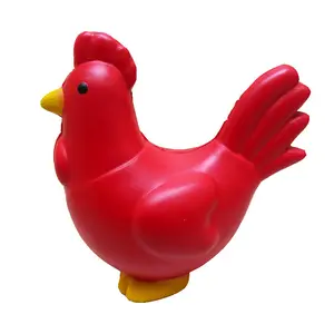 Fabricant de balles de poulet personnalisées de haute qualité anti-stress en mousse PU pour promotion vente en gros