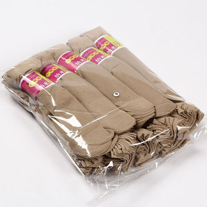 Little Chili Women's Ankle Socks 10D Ultra Thin Nylon Solid Color Multi-Color For Youth Spring Summer - Product Image 4