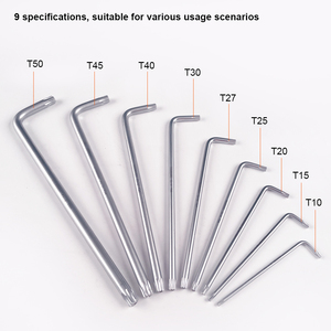 Harden 9Pcs Thêm Dài Torx Key Set Cao Cấp Cờ Lê Bộ Sưu Tập Cho Sử Dụng Bền - Product Image 2