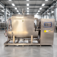 Horizontale vacuüm gevulde braadpan sausjam kookpot PLC-gestuurde motor voor bakkerijtoepassingen niet-standaard maatwerk