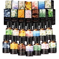 15 Parfums MEJISOO – Huile Essentielle Aromatique Hydrosoluble pour l'Intérieur – Purificateur d'Air Sans Flamme – Huile Essentielle Végétale pour Aromathérapie
