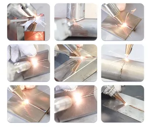 Economico economico ad alta precisione saldatrice laser sistema di raffreddamento ad acqua saldatore laser per alluminio acciaio al carbonio