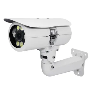 CCTV analogique de plaque d'immatriculation avec 4 pièces, dispositif professionnel avec reconnaissance du numéro de voiture, éclairage par led blanches, réglable, caméra de vidéosurveillance