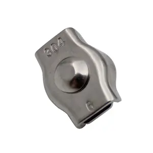 Matériel de gréement Yotako Rope <span class=keywords><strong>Cable</strong></span> Clip Clamp Pince en acier inoxydable - Product Image 1