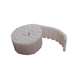 उच्च बिक्री 60 मिमी मॉड्यूलर बेल्ट कन्वेयर बेल्ट कन्वेयर माल भारी लोड परिवहन मशीन खाद्य ग्रेड कन्वेयर बेल्ट - Product Image 3