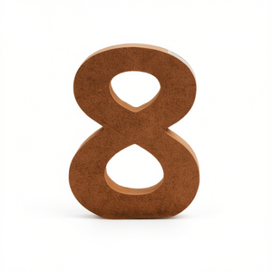 Numero Decorativo LAN 8 15Cm Per Decorazioni Murali - Product Image 1