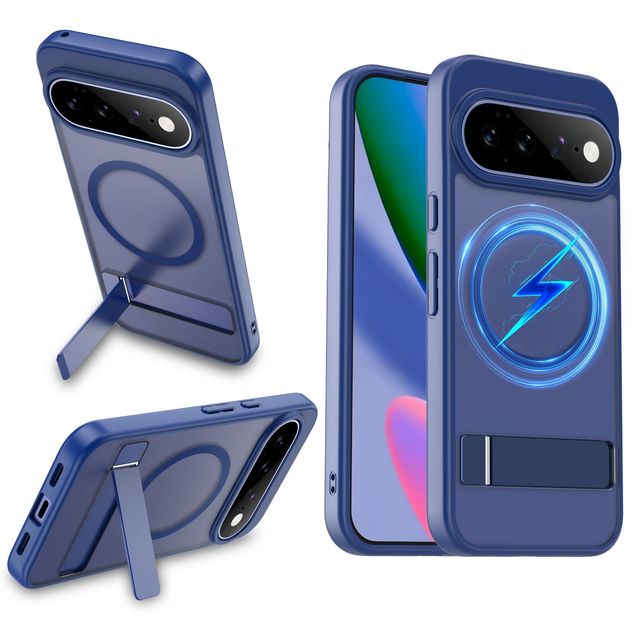 Factory Wholesale Clear Matte Magnetic Phone Case Built-in Kickstand Cover OEM Custom Logo for Google Pixel 11 11 Pro 11 Pro XL