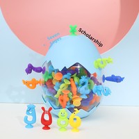 Meilleures ventes : Jouet éducatif scientifique numérique YDX, série ventouse, série à coller et à construire, jouet en plastique DIY amusant pour enfants, modèle YXL-2, parfait