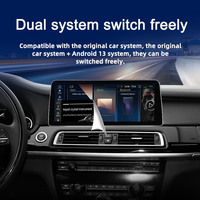 Radio para Auto Qualcomm 662 / 665 para BMW Serie 7 F01 F02 (09-15) 10.25"/12.3", CarPlay Inalámbrico y Android Auto, Estéreo Multimedia para Auto