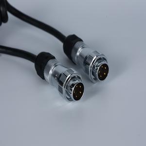 Conjunto de Cabos Automotivos Personalizados de 5 Núcleos para Caminhões e Reboques, Cabo Espiralado com Conector para Sistema de Câmera de Reboque - Product Image 3