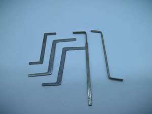 Juego de Herramientas de Reparación para <span class=keywords><strong>Cerrajeros</strong></span>, 5 Piezas, Llaves de Tensión - Product Image 2