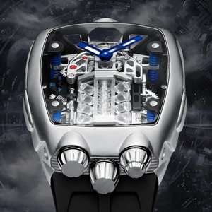 Montres pour hommes, marque haut de gamme, montre automatique, mouvement 16 cylindres squelette, montre mécanique pour hommes, mouvement japonais NH05A - Product Image 5
