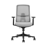 Chaise de bureau exécutive ergonomique en tissu de luxe Vaeat T3-GH, certification BIFMA, réglable, pivotante, moderne, pour école, hôpital