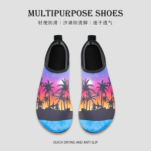 Chaussures aquatiques à séchage rapide pour hommes et femmes, chaussettes aquatiques antidérapantes à semelle souple pour la plage, la natation, la plongée avec tuba, le surf, le yoga, la randonnée - Product Image 3