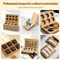 Carton alvéolé personnalisé en usine avec emballage intérieur en carton recyclable pour la protection et l'amortissement des produits