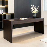 Bureau d'ordinateur minimaliste italien de designer pour la maison, le bureau ou le salon – Table de travail moderne et luxueuse