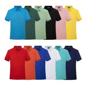 Design Custom Logo High Quality Short Cotton for Polo Shirt for Men Quick Dry Unisex Casual Golf Multicolored Design for Couple - Product Image 5