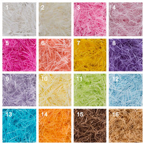 500 g/Pack Alta Qualidade Decorativa Raffia Shredded Box Enchimento Crinkle Cut <span class=keywords><strong>Paper</strong></span> Shred Filler Papel Shredded para Gift Box Filler - Product Image 4