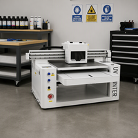 Harga Mesin Cetak UV Terintegrasi QK-6090 Flatbed UV Printer untuk Kaca, Logam, Akrilik, dan Botol