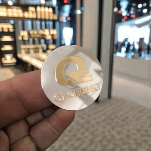 Etiqueta de placa de <span class=keywords><strong>nombre</strong></span> de aluminio y Metal grabado, <span class=keywords><strong>pegatinas</strong></span> de marca de bicicleta 3D, etiqueta de Metal, insignia de Pin, etiqueta de acero inoxidable - Product Image 2