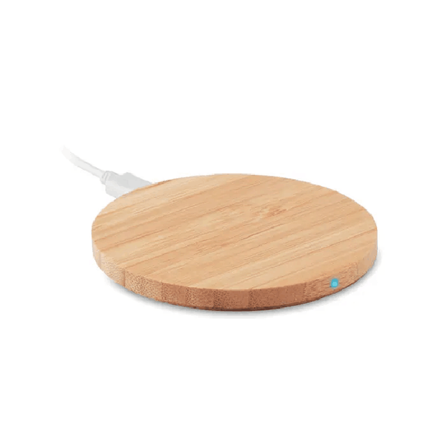 Eco-friendly Bamboo Charging Pad Wooden Cell Phone Wireless Charger