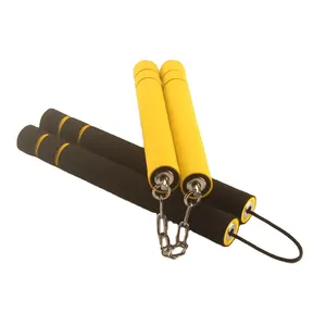 도매 어린이 초보자 안전 연습 쿵푸 nunchakus 태권도 가라데 훈련 거품 장비