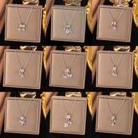 Collier personnalisé de style français, luxe léger, émail goutte à goutte, couleur émaillée, pampille diamantée micro-incrustée, tendance, élégant et haut de gamme