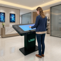 Mesa Interactiva LCD Multitáctil de 43 Pulgadas con Android, Pantalla Digital Inteligente para Cafeterías, Juegos, Publicidad en Restaurantes y Hoteles