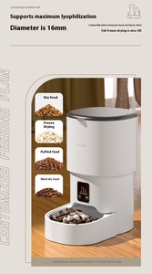 Thông Minh Từ Xa Kết Nối Với 4L Tự Động Thực Phẩm Bát Với Máy Ảnh Wifi Ứng Dụng Điều Khiển Trung Chuyển Dispenser Cho Chó & Mèo - Product Image 4