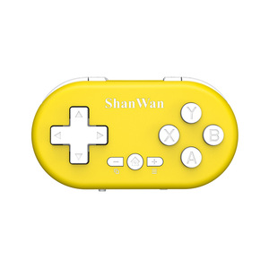 ShanWan Q36 Mini controlador de juegos portátil para teléfono móvil con mango pequeño y función de vibración para Entretenimiento en movimiento - Product Image 1