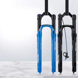 Fourche avant de vélo de montagne Bolany PIKE-DJ, 27,5 pouces, suspension pneumatique, verrouillage rapide, réglage du rebond, 28,6 mm - Product Image 1