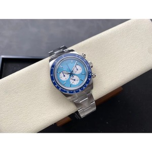 Reloj de Diseño de Lujo Drioshipping de 40 mm con Movimiento 4130, Atractivo y Elegante con Esfera Azul Reloj Automático con Correa de Goma y Cristal de Zafiro - Product Image 4