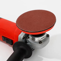Adaptateur de disque de polissage diamanté 4 pouces économique pour meuleuse d'angle, filetage M14 5/8-11, avec plaque de support en plastique et plaque de polissage en nylon