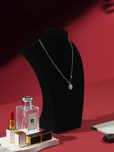 Présentoir de Colliers en Résine de Luxe Personnalisé, Buste Mannequin en Velours pour Bijoux, Vente en Gros - Product Image 5