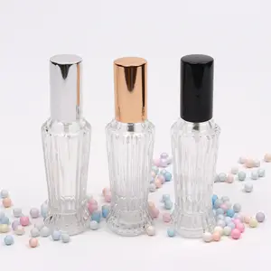 花瓶型香水空ガラス瓶15mlフレグランスオイルボトルミニ香水瓶