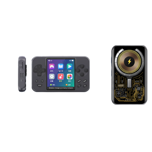 เครื่องเล่นเกมพกพา BASIX L9 Retro หน้าจอ 3.0 นิ้ว ความจุ 16GB แบตเตอรี่ 5000mAh พร้อมฟังก์ชั่นพาวเวอร์แบงค์ มีเกมให้เล่น 6000 เกม รองรับ MP4 MP3 ภาพ อีบุ๊ค เล่นไฟล์ได้ รองรับการเชื่อมต่อแบบมีสายและไร้สาย - Product Image 1