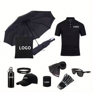ชุดของขวัญเสื้อยืด แก้วน้ำ ถุงผ้า ถุงเท้า ขวดน้ำ สำหรับองค์กร ขายส่ง - Product Image 1