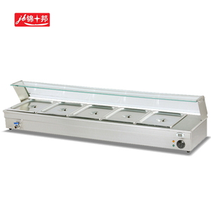 Bain-marie électrique de comptoir en acier inoxydable pour la restauration, les hôtels et les cuisines commerciales, fabriqué en usine OEM - Product Image 1