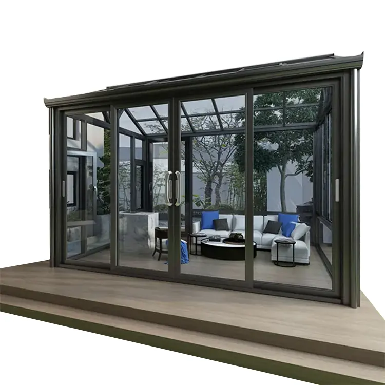 नवीनतम डिजाइन Prefab बरामदा Sunroom