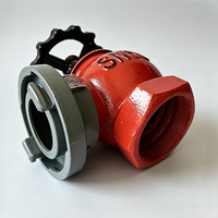Hydrant d'incendie intérieur à grand diamètre à prix raisonnable pour le réseau de conduites d'eau principales industrielles en intérieur