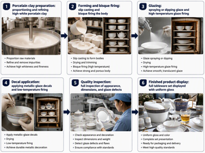 ชุดถ้วยกาแฟและจานรองกระเบื้องโบนไชน่า <span class=keywords><strong>ส</strong></span>ไตล์ยุโรป <span class=keywords><strong>ส</strong></span>ำหรับน้ำชายามบ่าย 6 ชิ้น บรรจุกล่องของขวัญ รับผลิตแบบ OEM ODM - Product Image 6