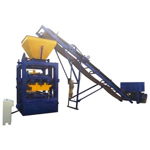 Lista de Precios de la Máquina Semiautomática para Fabricar Bloques de Hormigón QTJ4-24 en Jamaica, Planta de Producción de Ladrillos de Cemento y Adoquines para Construcción - Product Image 2